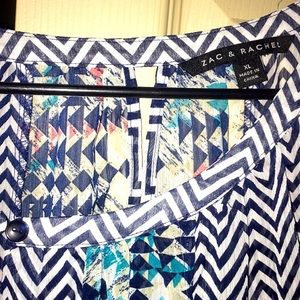 Blouse sheer multiple colors